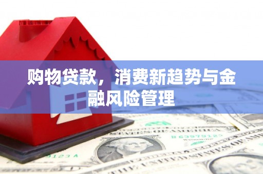 太子河购物贷款，消费新趋势与金融风险管理