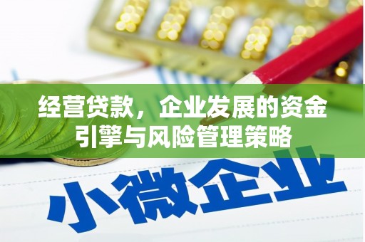 太子河经营贷款，企业发展的资金引擎与风险管理策略