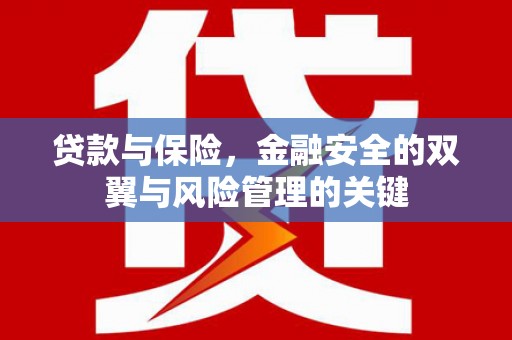 太子河贷款与保险，金融安全的双翼与风险管理的关键
