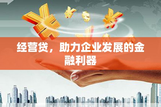 太子河经营贷，助力企业发展的金融利器