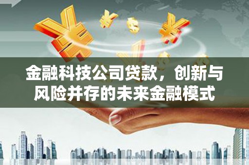 太子河金融科技公司贷款，创新与风险并存的未来金融模式