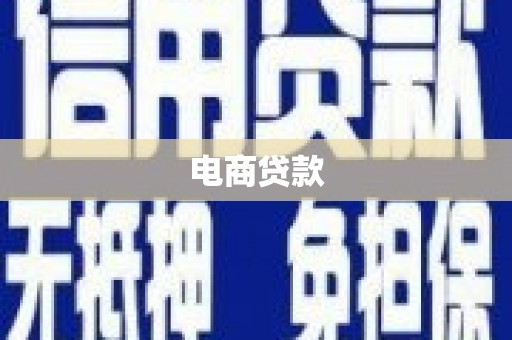 太子河电商贷款