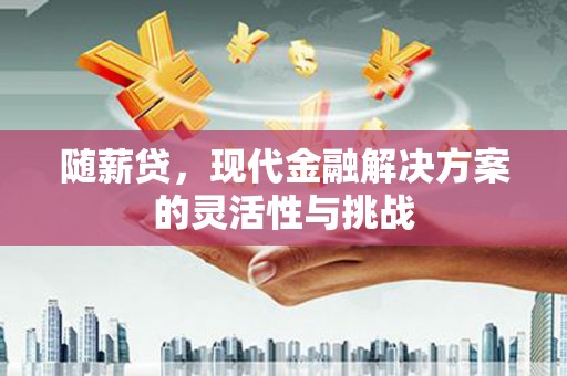 太子河随薪贷，现代金融解决方案的灵活性与挑战