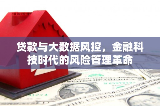 太子河贷款与大数据风控，金融科技时代的风险管理革命