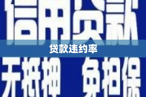 太子河贷款违约率
