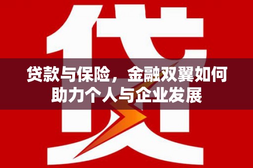 太子河贷款与保险，金融双翼如何助力个人与企业发展
