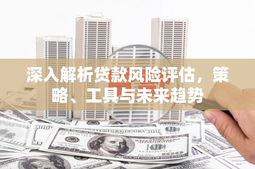 太子河深入解析贷款风险评估，策略、工具与未来趋势