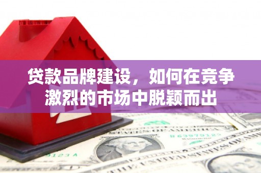 太子河贷款品牌建设，如何在竞争激烈的市场中脱颖而出