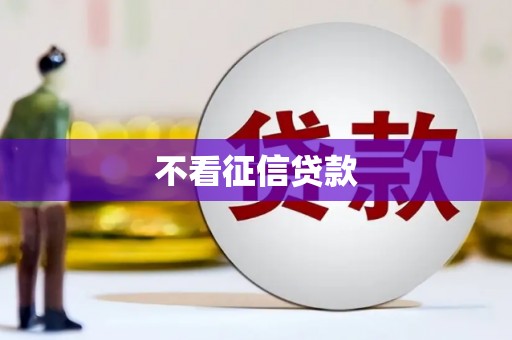 太子河不看征信贷款