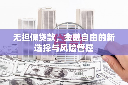 太子河无担保贷款，金融自由的新选择与风险管控