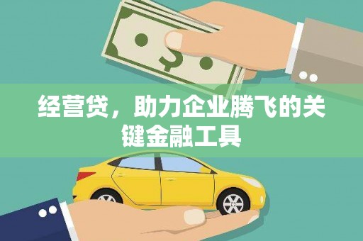 太子河经营贷，助力企业腾飞的关键金融工具