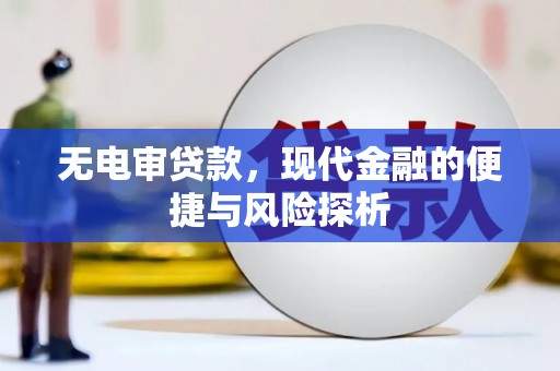 太子河无电审贷款，现代金融的便捷与风险探析