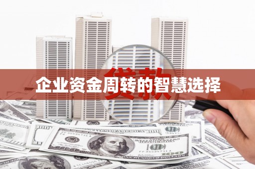 太子河企业资金周转的智慧选择