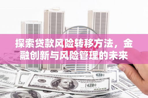 太子河探索贷款风险转移方法，金融创新与风险管理的未来