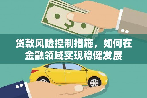 太子河贷款风险控制措施，如何在金融领域实现稳健发展
