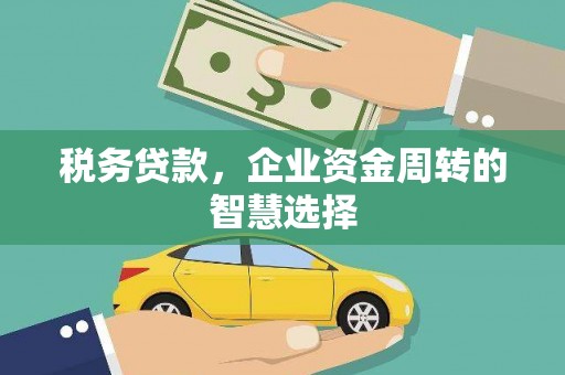 太子河税务贷款，企业资金周转的智慧选择