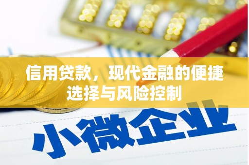 太子河信用贷款，现代金融的便捷选择与风险控制