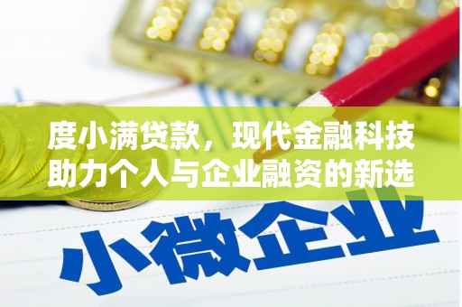 太子河度小满贷款，现代金融科技助力个人与企业融资的新选择