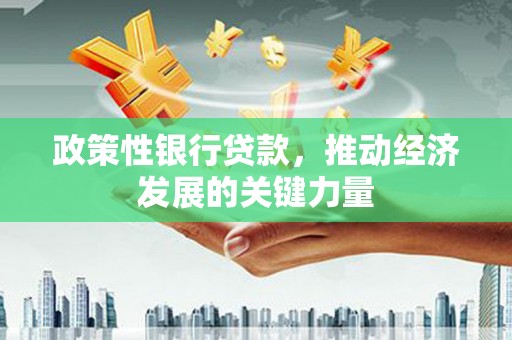 太子河政策性银行贷款，推动经济发展的关键力量