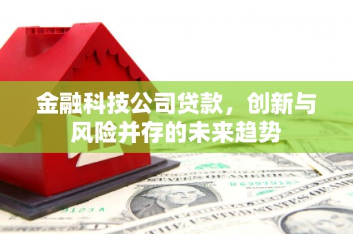 太子河金融科技公司贷款，创新与风险并存的未来趋势