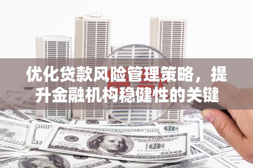 太子河优化贷款风险管理策略，提升金融机构稳健性的关键