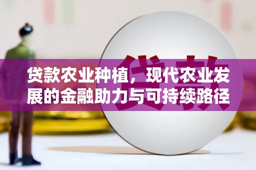 太子河贷款农业种植，现代农业发展的金融助力与可持续路径