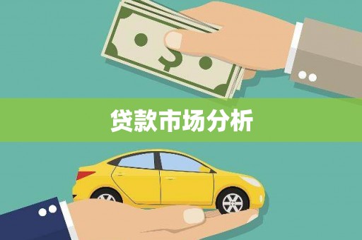 太子河贷款市场分析