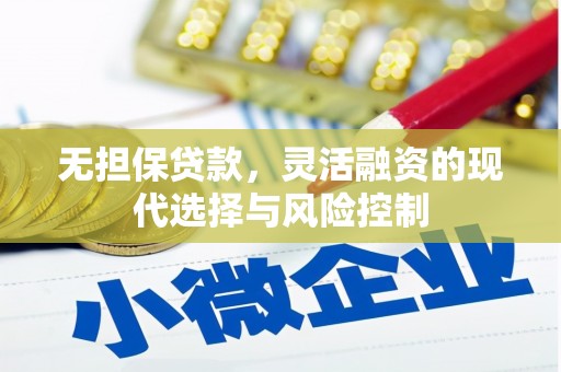 太子河无担保贷款，灵活融资的现代选择与风险控制