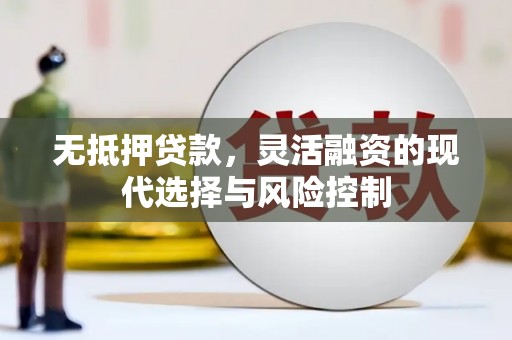 太子河无抵押贷款，灵活融资的现代选择与风险控制