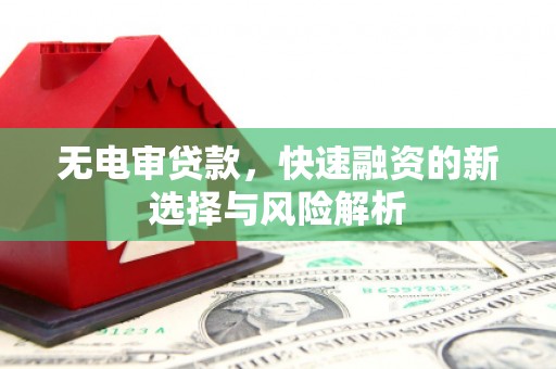 太子河无电审贷款，快速融资的新选择与风险解析