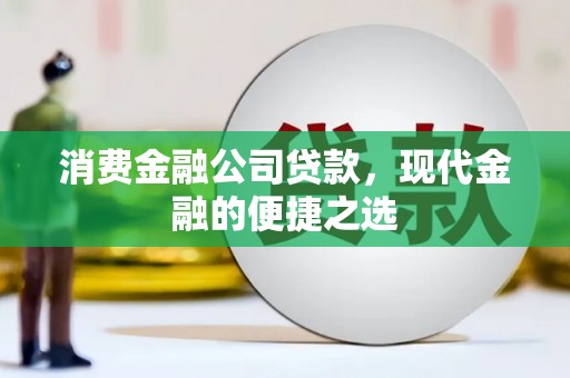 太子河消费金融公司贷款，现代金融的便捷之选