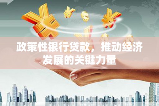太子河政策性银行贷款，推动经济发展的关键力量