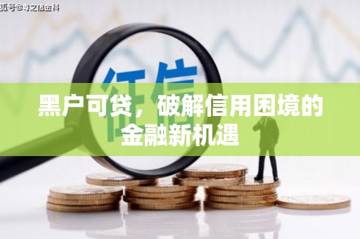 太子河黑户可贷，破解信用困境的金融新机遇