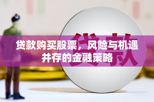 太子河贷款购买股票，风险与机遇并存的金融策略