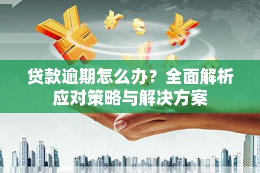 太子河贷款逾期怎么办？全面解析应对策略与解决方案