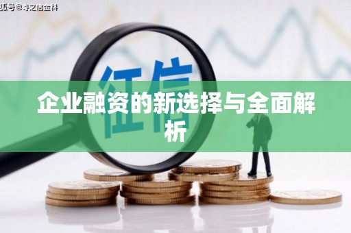 太子河企业融资的新选择与全面解析