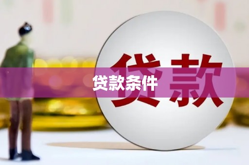 太子河贷款条件