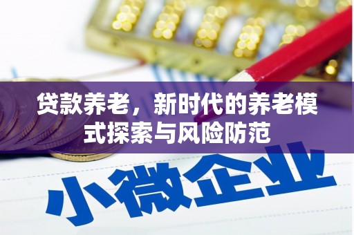 太子河贷款养老，新时代的养老模式探索与风险防范