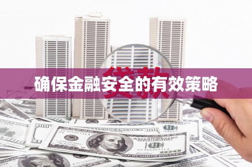 太子河确保金融安全的有效策略