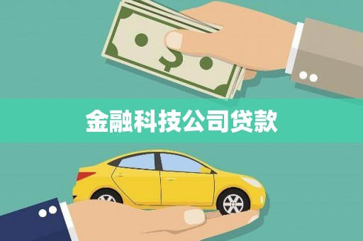 太子河金融科技公司贷款