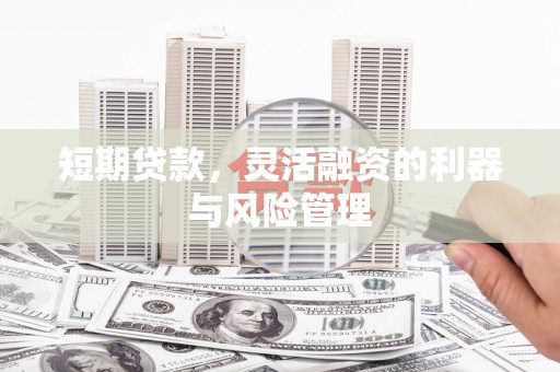 太子河短期贷款，灵活融资的利器与风险管理